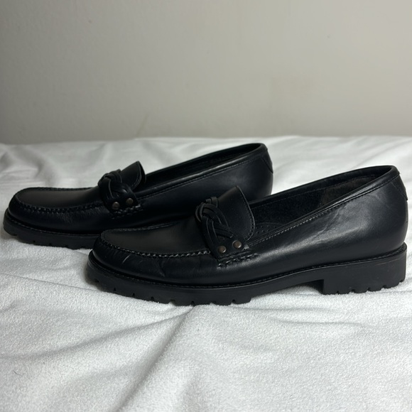 GH Bass Weejuns Calliope Leather Slip On Loafer Black - Picture 5 of 12
